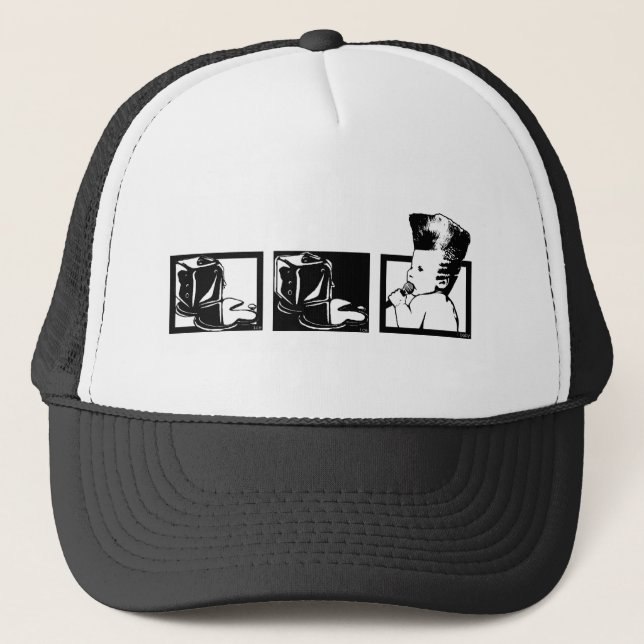 Boné Vanilla Ice - bebê do gelo do gelo (Frente)