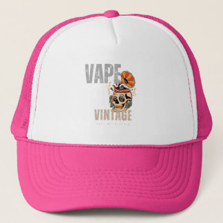 Boné Vape Vintage: Puff com classe!