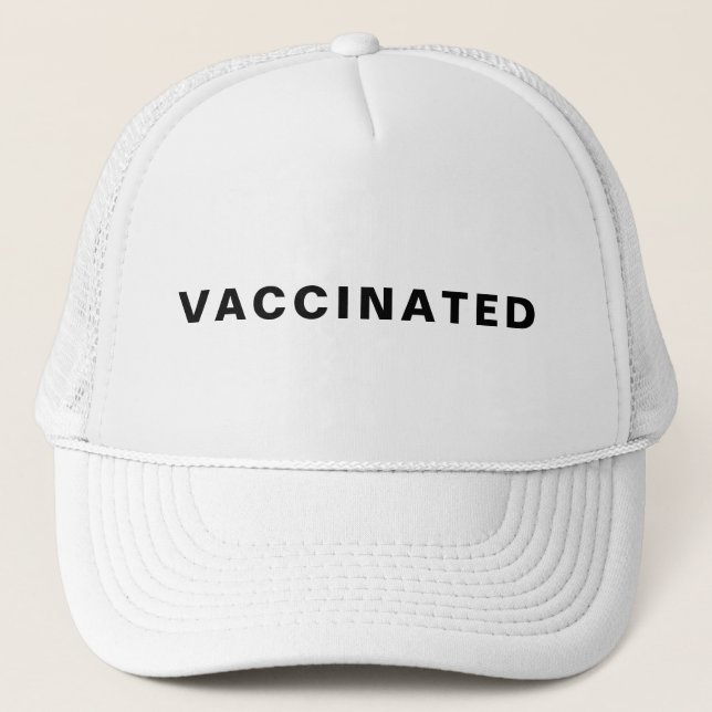 Boné Vaxxed Modern Stylish Covid-19 Vaccine Design (Frente)