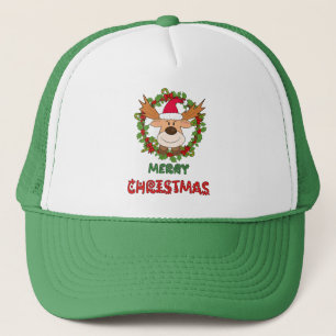 Boné veado de Natal