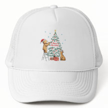 Veado e urso de Natal