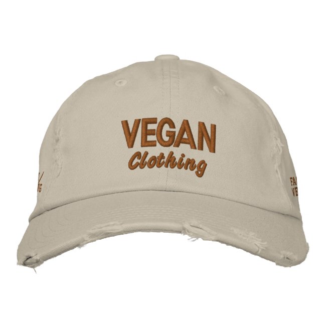 Boné VEGAN Clothing (Frente)