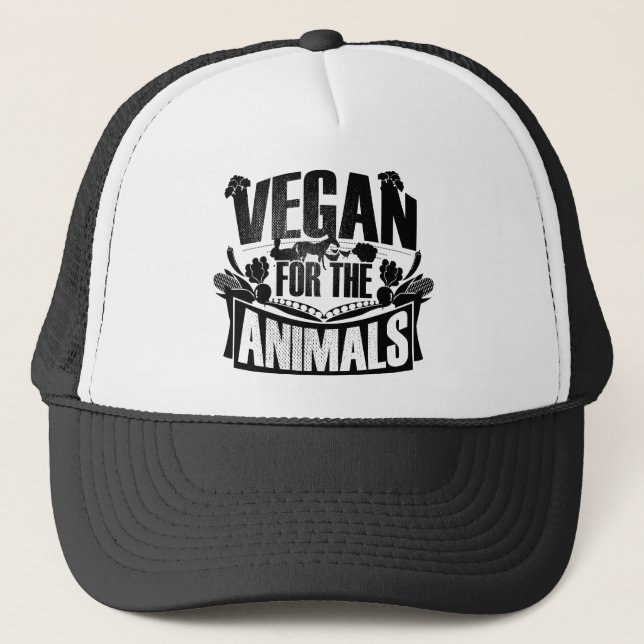 Boné Vegan para os animais (Frente)