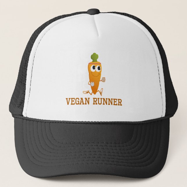 Boné Vegan Runner Carrot (Frente)