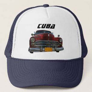 Boné Veículo americano clássico em Vinales, Cuba