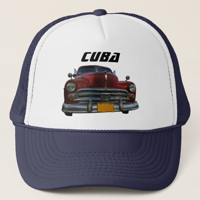 Boné Veículo americano clássico em Vinales, Cuba (Frente)