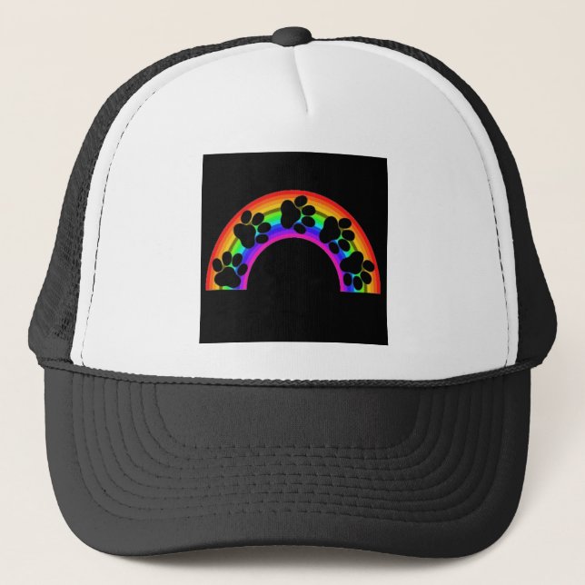 Boné Velas De Chapéu Num Arco-Íris (Frente)