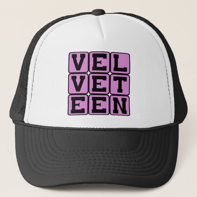 Boné Veludo, Parecido com Veludo (Frente)