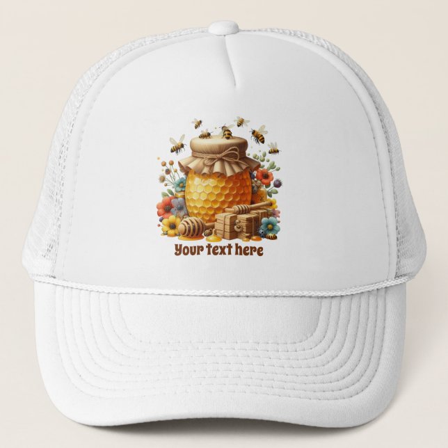 Boné Vendedores de mel bonitos adicionam T-Shirt (Frente)