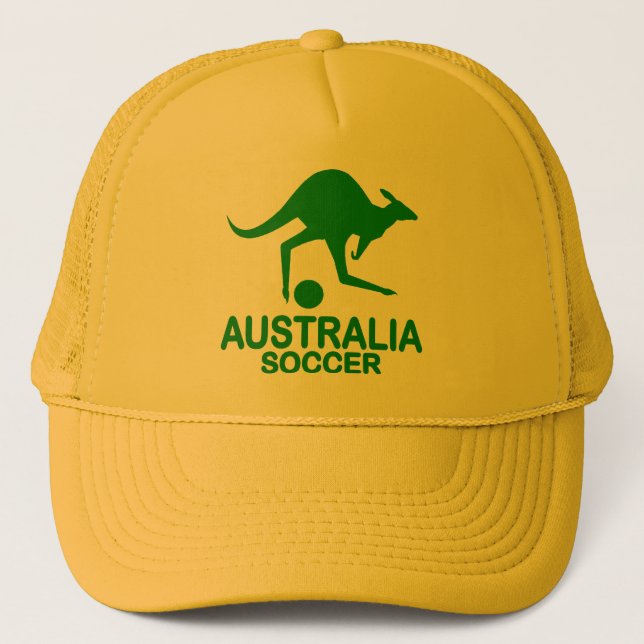 Boné Verde de futebol Aussie (Frente)
