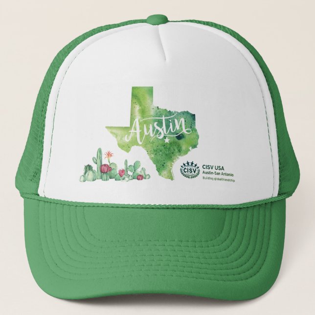 Boné Verde de sustentabilidade do CISV ATXSA (Frente)