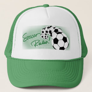 Boné Verde do CHAPÉU do FUTEBOL