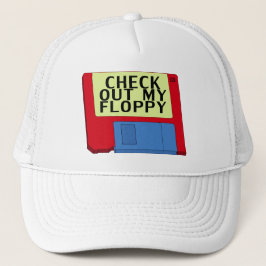 Boné Verifique para fora meu disco flexível