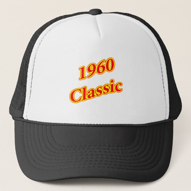 Boné Vermelho 1960 clássico (Frente)