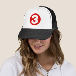Boné Vermelho "3"