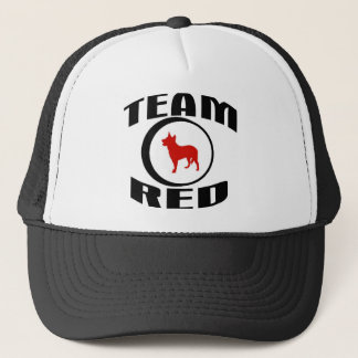 Boné Vermelho da equipe