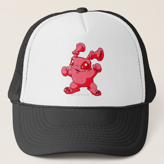 Boné Vermelho de Grundo (Frente)