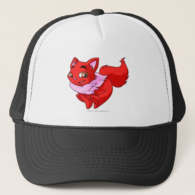 Boné Vermelho de Wocky (Frente)