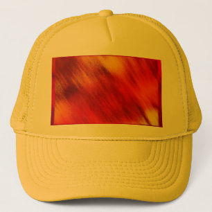 Boné Vermelho e laranja