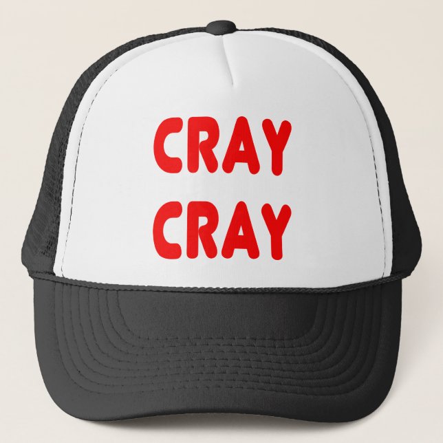 Boné Vermelho engraçado de Memes do Internet de Cray (Frente)
