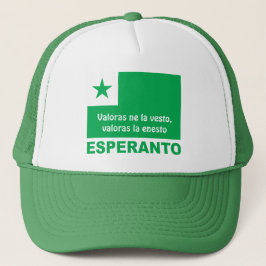 Boné Vesto do la do ne de Valoras do esperanto, enesto