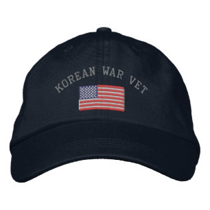Boné Vet Coreano com Bandeira Americana
