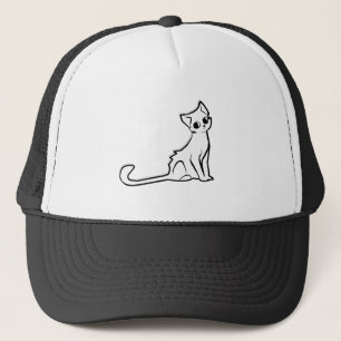 Boné Vetor de Clipe do Vetor de Corte de Gatinho de gat
