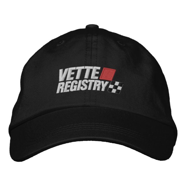 Boné Vette Registry Logo Embroidered Dark Hat (Frente)