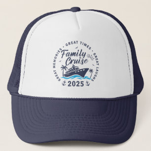 Boné Viagem em Cruzeiro de Família Personalizada Corres