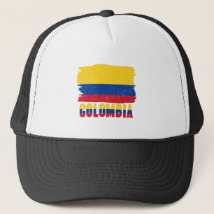 Boné Viagem Nacional de Bandeira da Colômbia