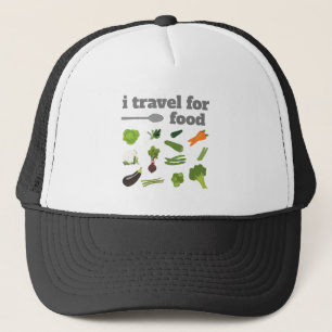 Boné viagem para comida de chapéu de caminhoneiro
