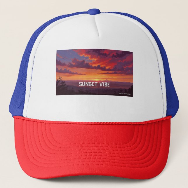BONÉ VIBE DO PÔR DO SOL (Frente)