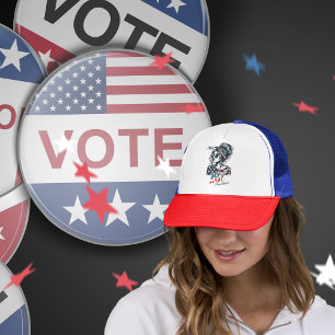 Boné Víblias eleitorais de 2024 Eu sou uma Trump Girl c