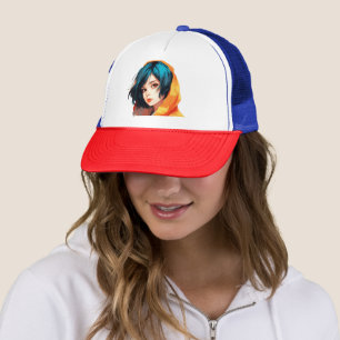 Boné Vibrante Beleza de Anime