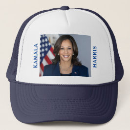 Boné Vice-Presidente Kamala Harris Foto Oficial Unisex