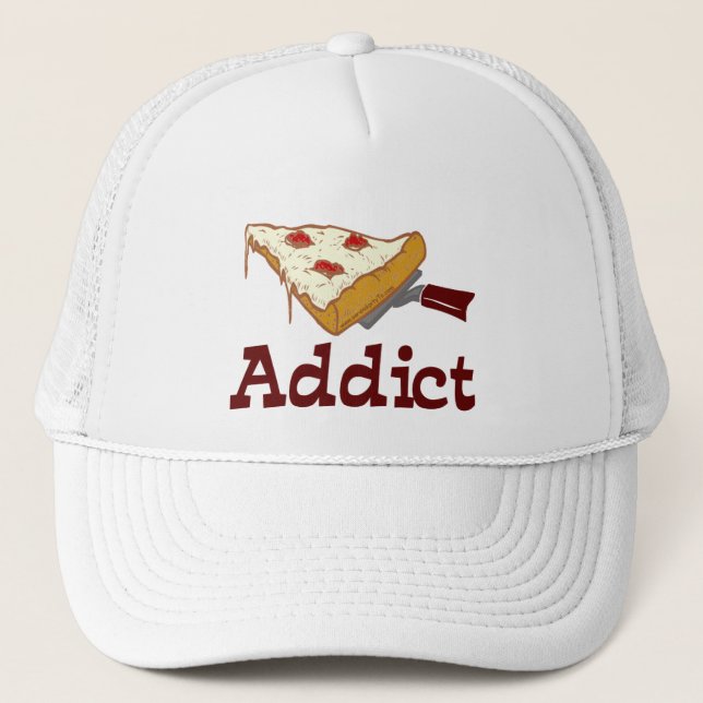 Boné Viciado da pizza (Frente)