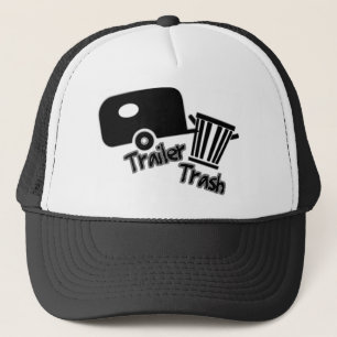 Boné Vida de Trailerpark!  Ícones engraçados do lixo 