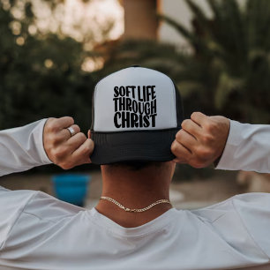 Boné Vida flexível através do Cristo