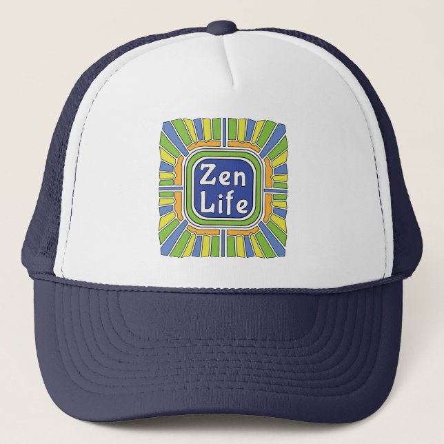 Boné Vida Zen para mim (Frente)