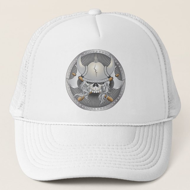Boné Viking Warrior Skull (Frente)