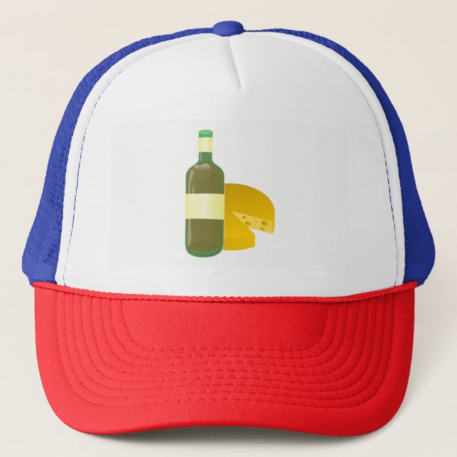 Boné Vinho e Queijo (Frente)