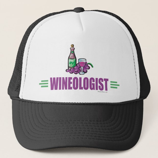 Boné Vinho engraçado (Frente)