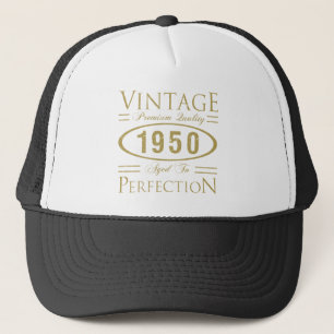 Boné Vintage 1950 70 Birthday Premium Quality