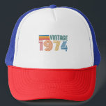 Boné Vintage 1974 50th Birthday<br><div class="desc">Vintage 1974 50th Birthday</div>