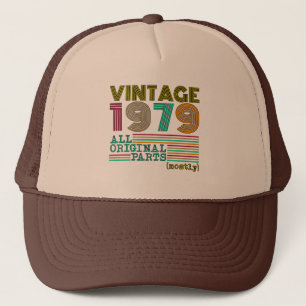 Boné Vintage 1979 - Todas as peças originais (na sua m