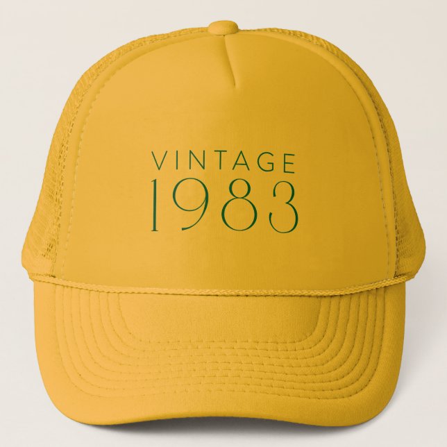 Boné Vintage 1983 Hat (Frente)