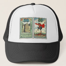 Boné Vintage 50 Pfennig Notgeld Banknote Trucker Hat