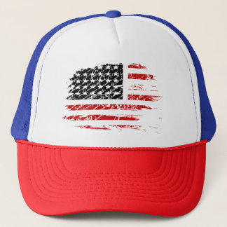 Boné Vintage American Flag