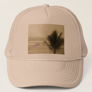 Boné Vintage Beach Trucker Hat