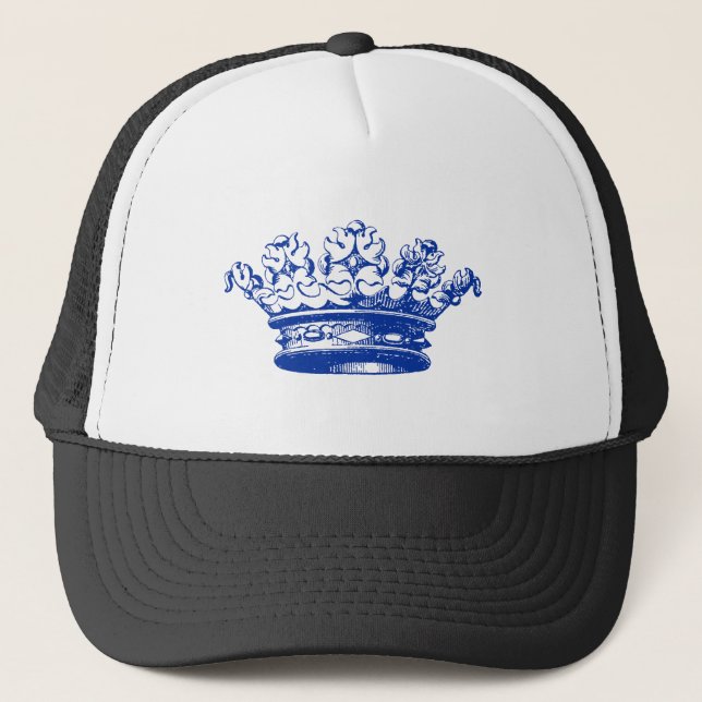 Boné Vintage Crown - Marinho Azul (Frente)